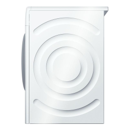 Bosch WTW83272NL - 4 Maxx Manuel du propriétaire | Fixfr