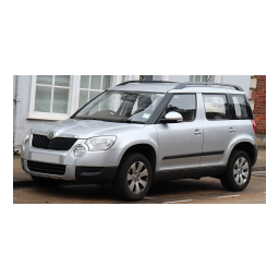 ŠKODA Yeti: Notice d'utilisation + Chat IA & PDF | Fixfr