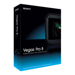 Sony Vegas Pro 8 Manuel utilisateur | Fixfr