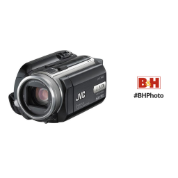 JVC GZ HD10, HD10E Manuel utilisateur | Fixfr