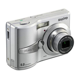 Sanyo VPC S6 Manuel utilisateur | Fixfr