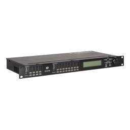 RCF DX 4008 4 INPUTS, 8 OUTPUT DIGITAL PROCESSOR spécification | Fixfr