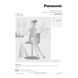 Manuel Panasonic CZ-RTC3 : Chat IA et PDF | Fixfr