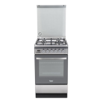 HOTPOINT/ARISTON H5G56F (W) RU Cooker Manuel utilisateur