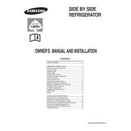 Samsung RS26YUSW1/JUM Mode d'emploi | Fixfr