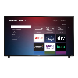 Magnavox 55MV379R/F7 4K Ultra HD Roku TV Manuel du propriétaire | Fixfr