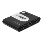 DeLOCK 61788 High Speed HDMI Switch 3 in &gt; 1 out Fiche technique