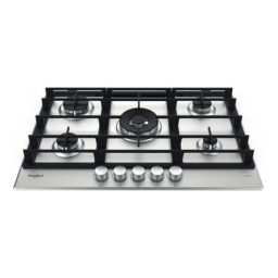 Whirlpool GMWL 758/IXL FR Hob Mode d'emploi | Fixfr