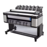HP DesignJet T3500 Production Multifunction Printer Manuel utilisateur