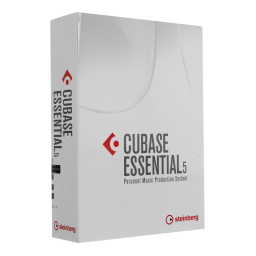 Steinberg Cubase Essential 5 Mode d'emploi | Fixfr