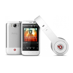 HTC Sensation XL avec Beats Audio Manuel utilisateur | Fixfr