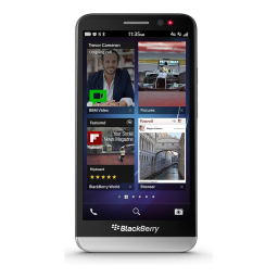 Blackberry Z30 v10.3.2 Manuel utilisateur | Fixfr