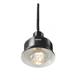 Bartscher 114273 Heat lamp IWL250D SW Mode d'emploi | Fixfr