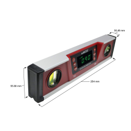 Calculated Industries 7210 AccuMASTER Pro 10 Inch Digital Torpedo Level Mode d'emploi | Fixfr