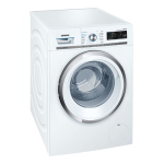 Siemens WM14W750FF Lave-linge Manuel utilisateur