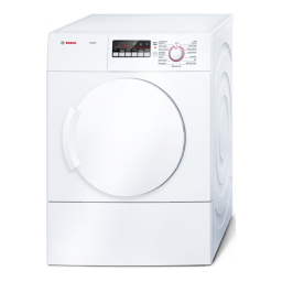 Bosch WTA74200FF Manuel utilisateur | Fixfr