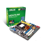 Asus M2A74-AM Motherboard Manuel utilisateur