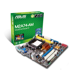 Asus M2A74-AM Motherboard Manuel utilisateur | Fixfr