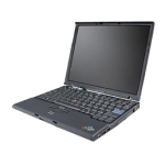 Lenovo THINKPAD X60 Manuel utilisateur