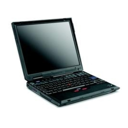 Lenovo THINKPAD X31 Manuel utilisateur | Fixfr