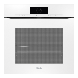 Miele H 7860 BPX Four sans poignée design facile à combiner Manuel utilisateur | Fixfr