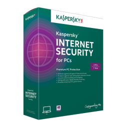 Kaspersky Internet Security 2014 Manuel utilisateur | Fixfr