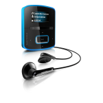 Philips SA3RGA02BN/02 GoGEAR Baladeur MP3 Manuel utilisateur