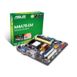 Asus M4A78-EM Motherboard Manuel utilisateur