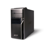 Acer Aspire M5100 Desktop Manuel utilisateur