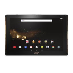 Acer Iconia Tab 10 A3-A40 Mode d'emploi | Fixfr