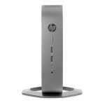 HP t740 Thin Client Guide de r&eacute;f&eacute;rence