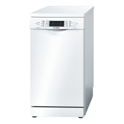 Bosch SPS65T72EU Manuel du propriétaire | Fixfr