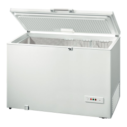 Bosch GCM35AW20 Freezer Manuel utilisateur | Fixfr