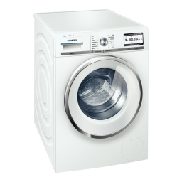 Siemens WM16Y890FF Manuel du propriétaire | Fixfr