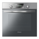 Candy FST249/6X Oven Manuel utilisateur