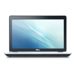 Dell Latitude E6220 laptop Guide de d&eacute;marrage rapide