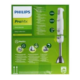 Philips HR2545/00 Daily Collection Mixeur plongeant ProMix Manuel utilisateur | Fixfr