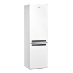 Whirlpool BLFV 7121 W Fridge/freezer combination Manuel utilisateur