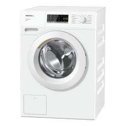 Miele WSA033 WCS Active Lave-linge à chargement frontal W1 Manuel utilisateur | Fixfr