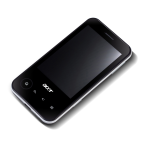 Acer e400 Smartphone Manuel utilisateur