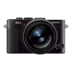 Sony Cyber-Shot DSC RX1 Mode d'emploi