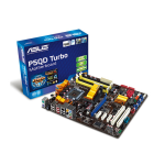 Asus P5QD Turbo Motherboard Manuel utilisateur