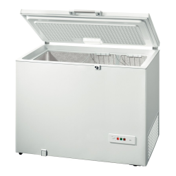 Bosch GCM28AW20 Freezer Manuel utilisateur | Fixfr
