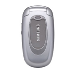 Samsung SGH-X480L Manuel utilisateur