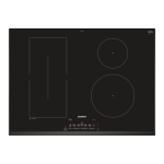 Siemens ED751FPB1F Table de cuisson Manuel utilisateur