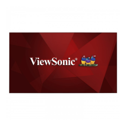 ViewSonic CDX5552 DIGITAL SIGNAGE Mode d'emploi | Fixfr