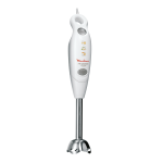 Moulinex DDH241 pied mixeur faciclick blanc Manuel utilisateur