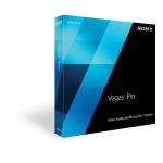 Sony Vegas Pro 13 Manuel utilisateur