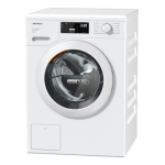 Miele WTD163 WCS 8/5 kg Lave-linge s&eacute;chant WT1 Manuel utilisateur