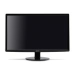 Acer S191HQL Monitor Manuel utilisateur